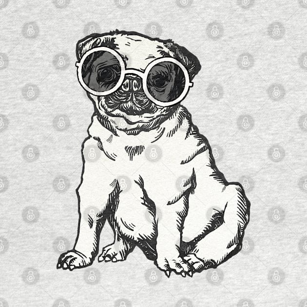 Cool Pug by Norzeatic